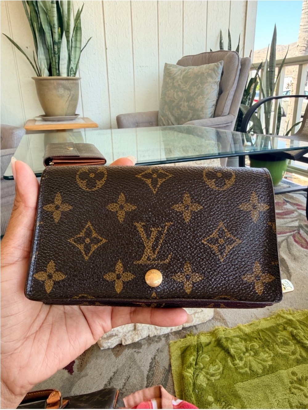 Louis Vuitton Monogram Compact Wallet